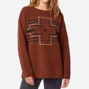 Santa Rosa Drop Shoulder Lambswool Sweater